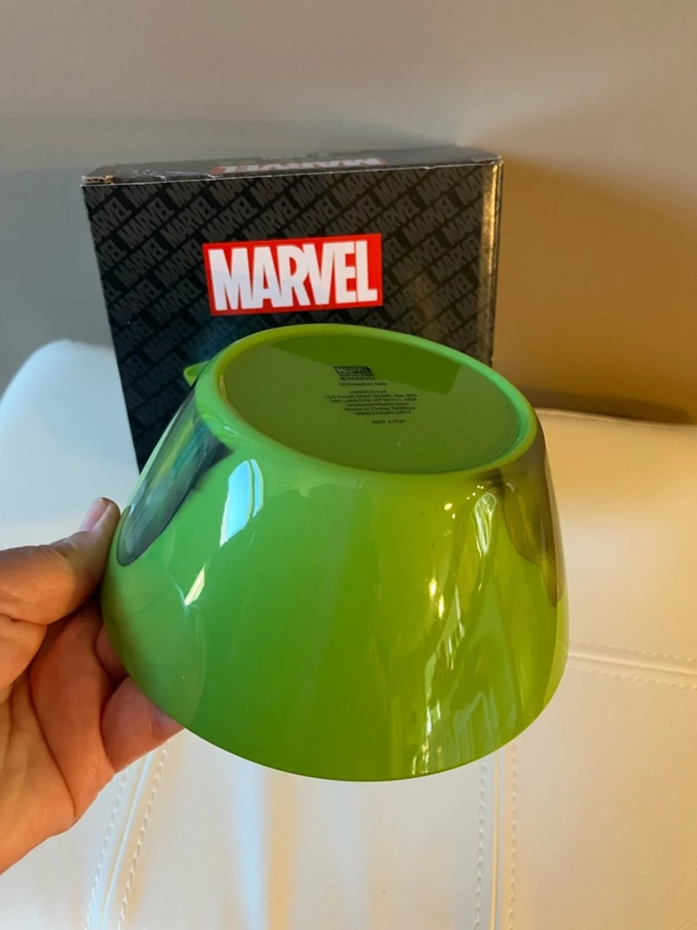 NIB - Marvel Hulk Green 6” Bowl - Picture 6 of 7